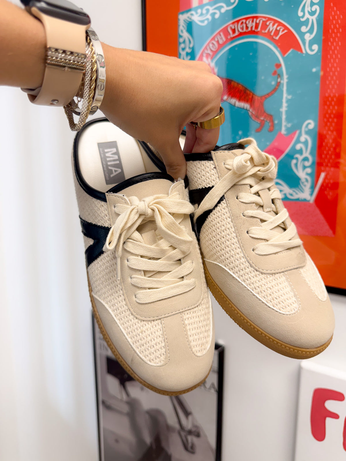off white Baron slip on sneaker 