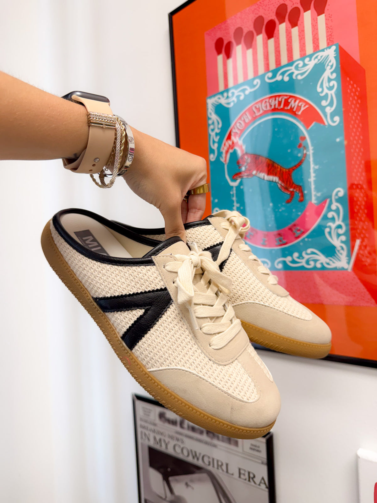off white Baron slip on sneaker 