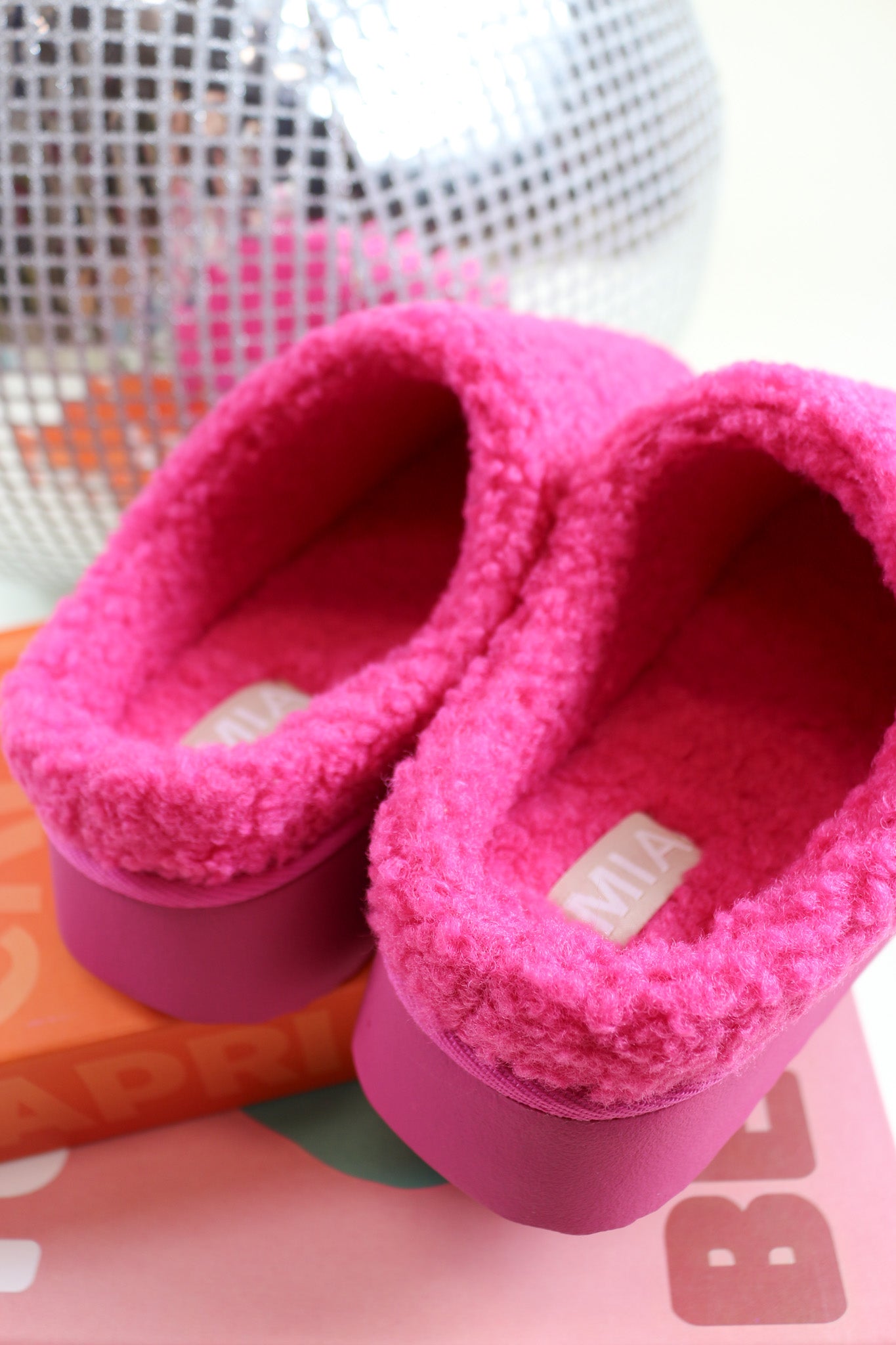 Mia Icee Sherpa House Slippers -2 Colors