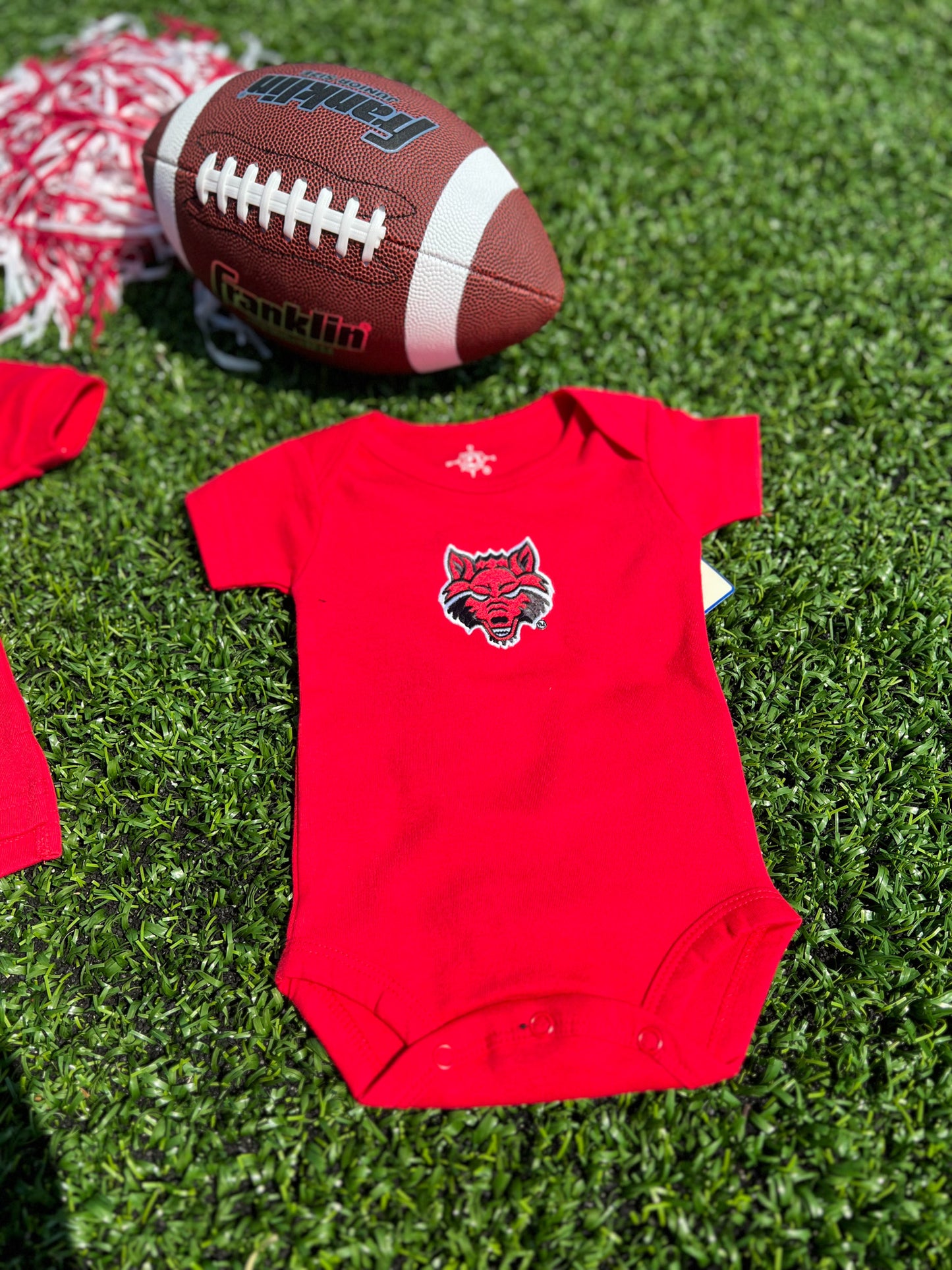 Baby Red Wolves Onesie
