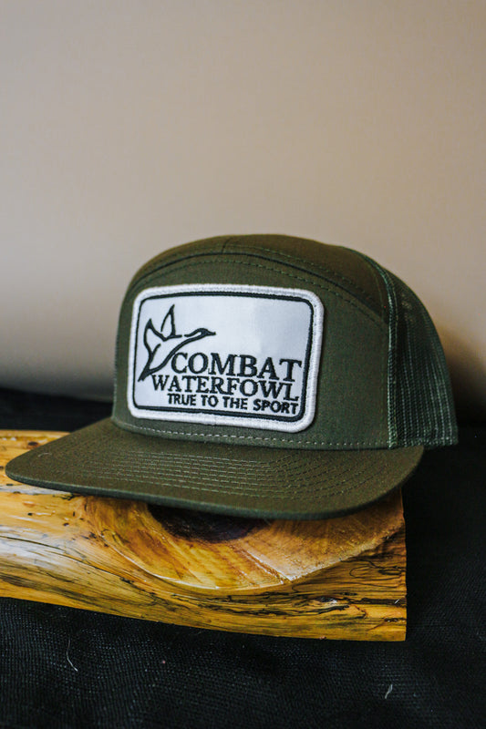 True To The Sport Combat Waterfowl Green Hat