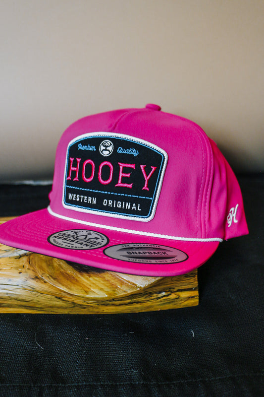 Pink Hooey Trucker Hat