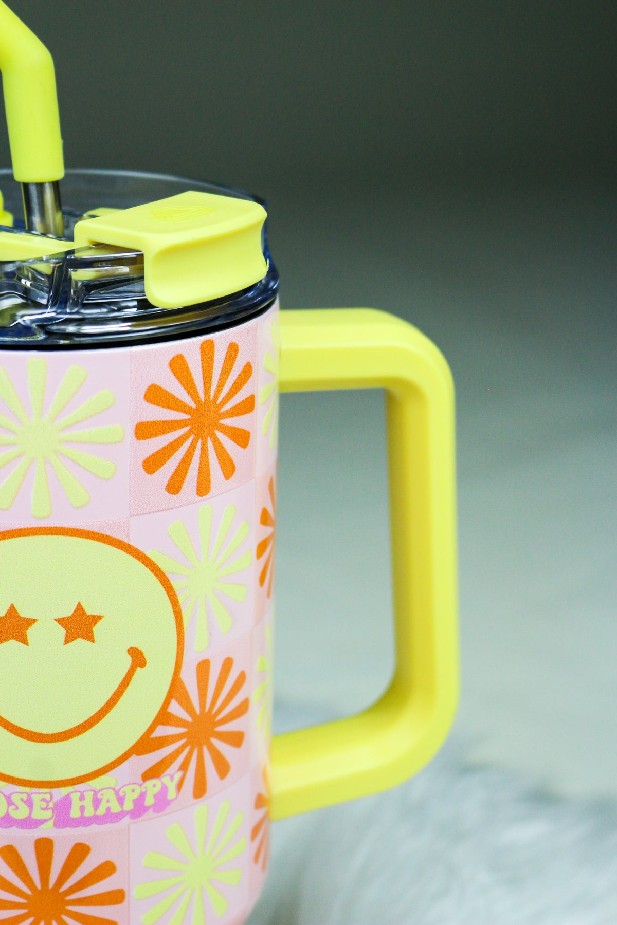 Mama Smiley 40oz Handle Tumbler