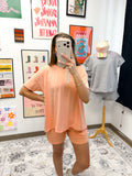 Understated Ginger Short Sleeve Crew Tee