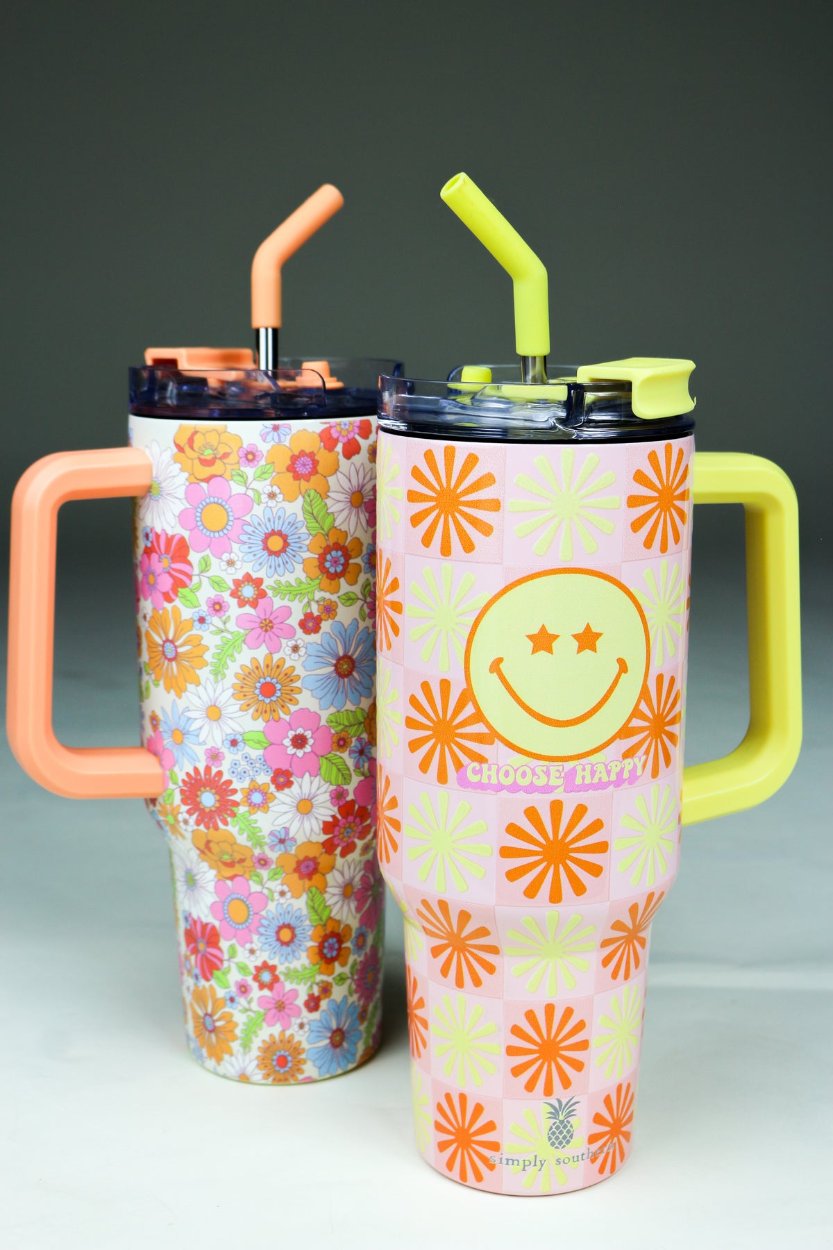 Mama Smiley 40oz Handle Tumbler