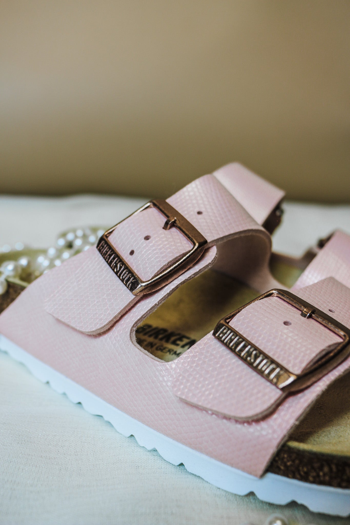 Arizona Suede Leather Light Pink Birkenstock Arizona Light Rose