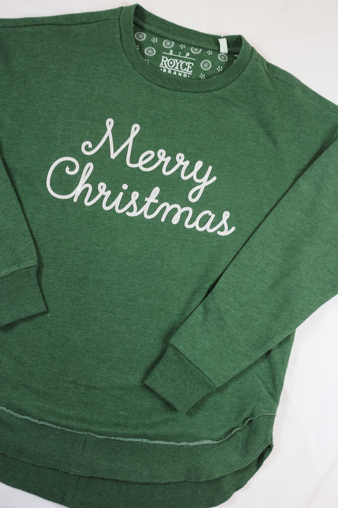 Green Merry Christmas Sweatshirt