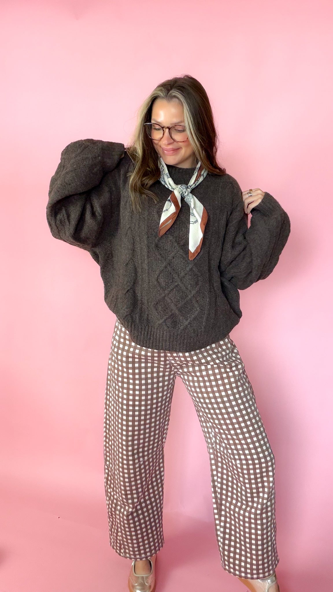 Currently Obsessed Espresso Sweater