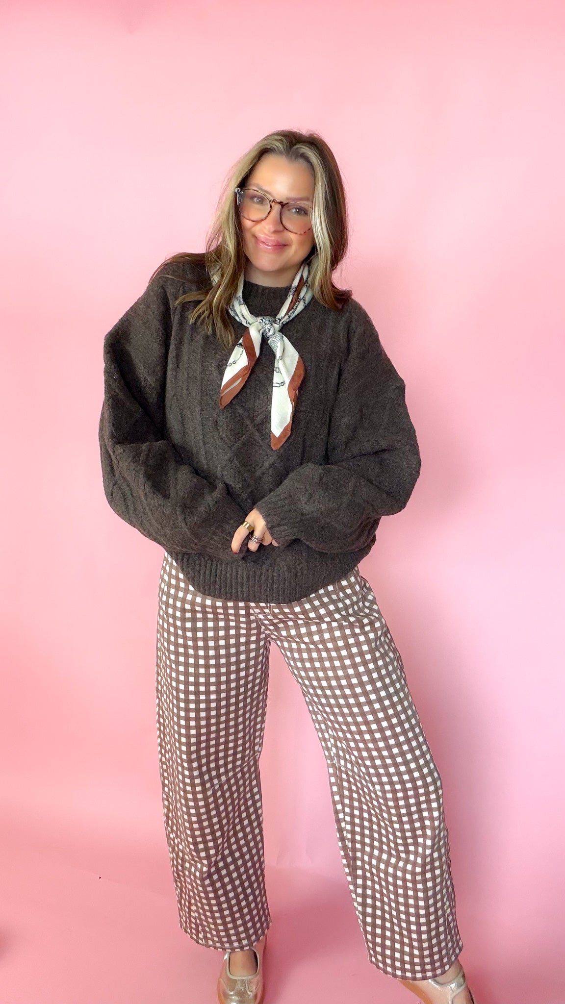 Currently Obsessed Espresso Sweater