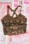 Juliette lace bralette, shown in one of several available colors