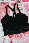 Juliette lace bralette, shown in one of several available colors