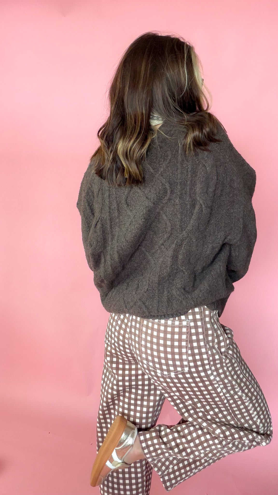Currently Obsessed Espresso Sweater
