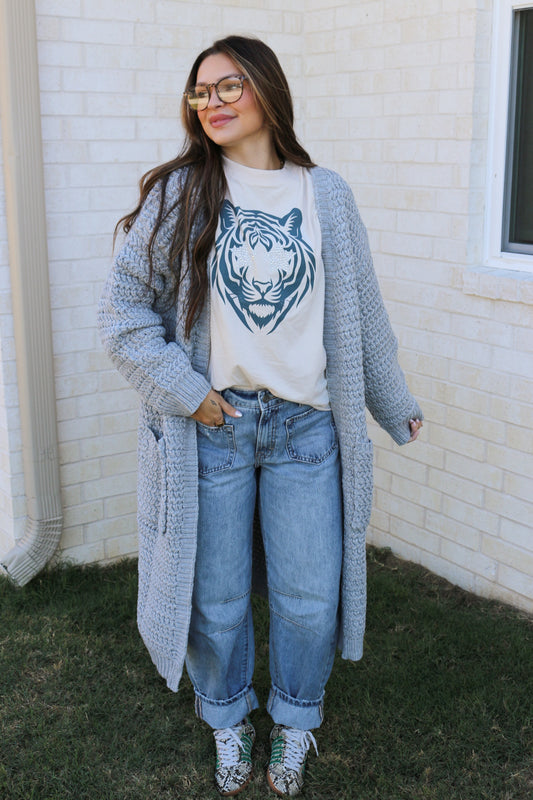 Calling Out Knit Maxi Cardigan -2 Colors