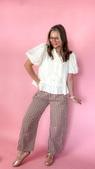 Speak Into Existence Women's Cream Blouse
