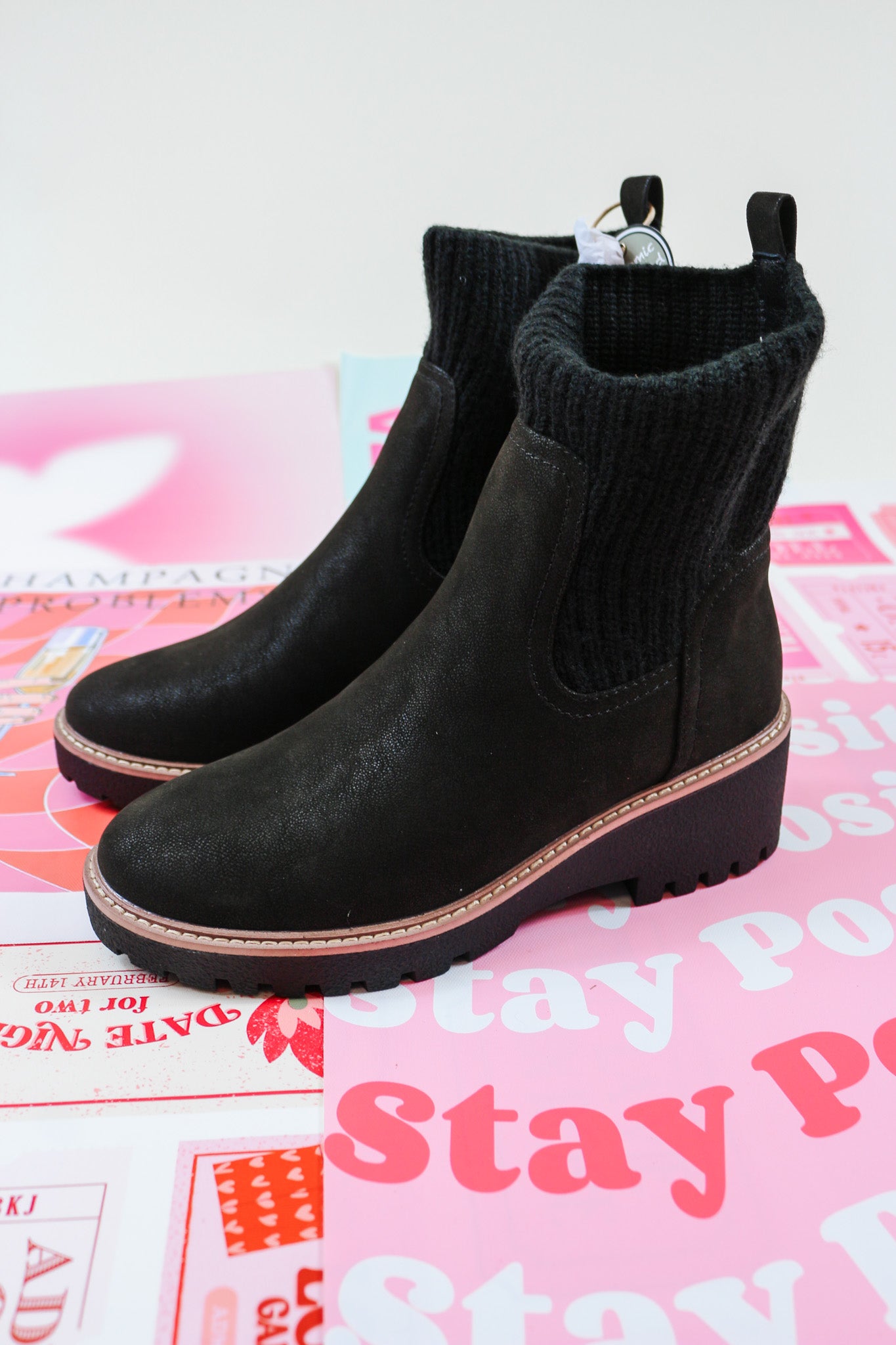 Kara Black Bootie By MIA