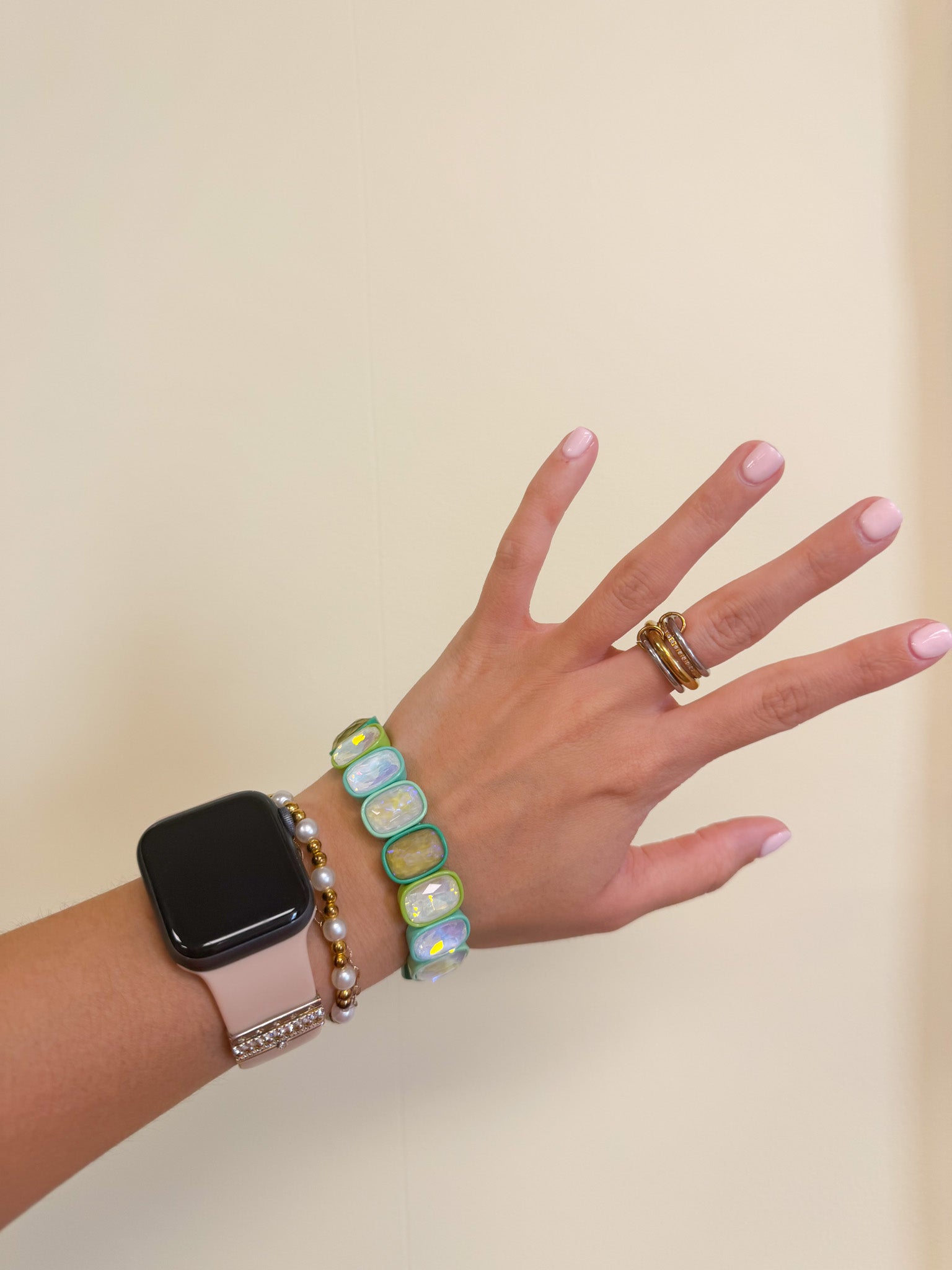 Water Resistant Billie Beaded Bracelet -Multiple Colors