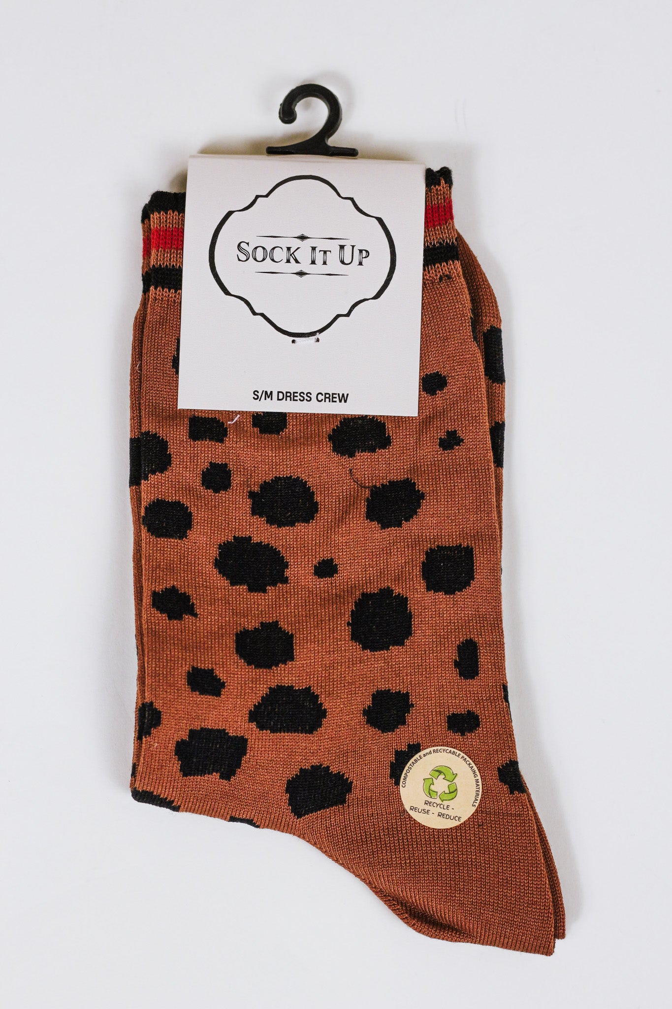 Animal Prey Dotted Tall Socks