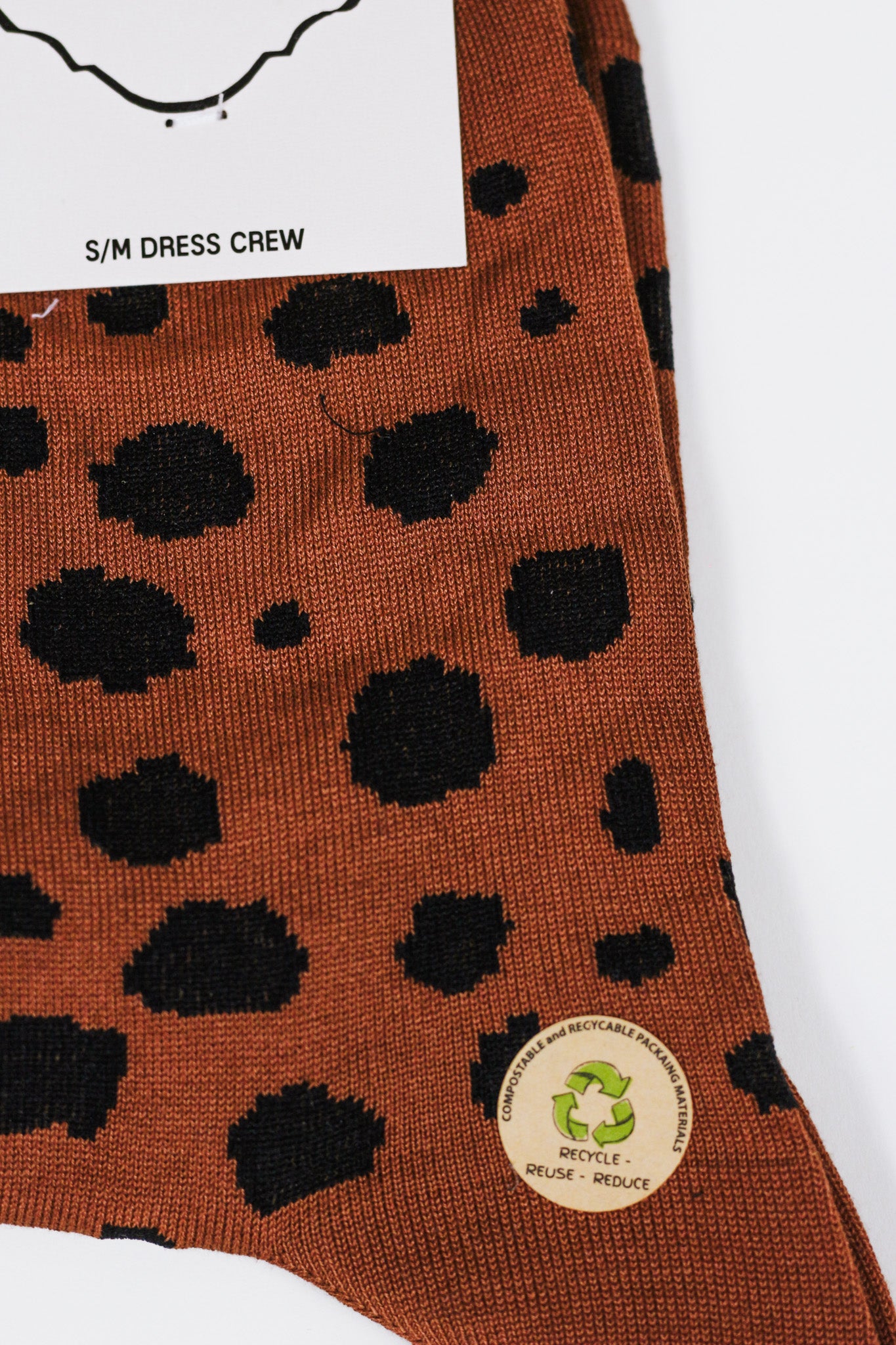 Animal Prey Dotted Tall Socks