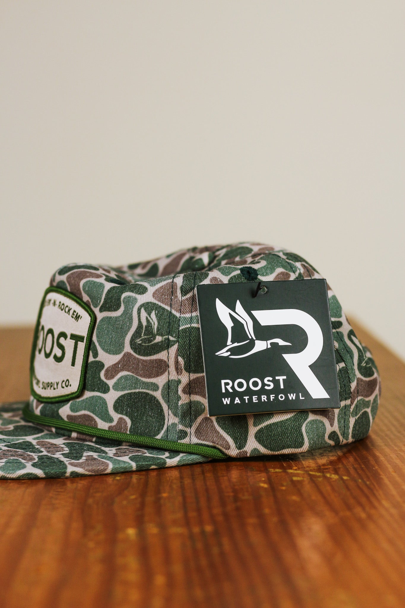 Roost Old School Camo Patch