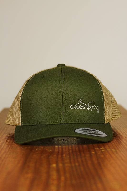 Green & Tan Dales Clothing Hat