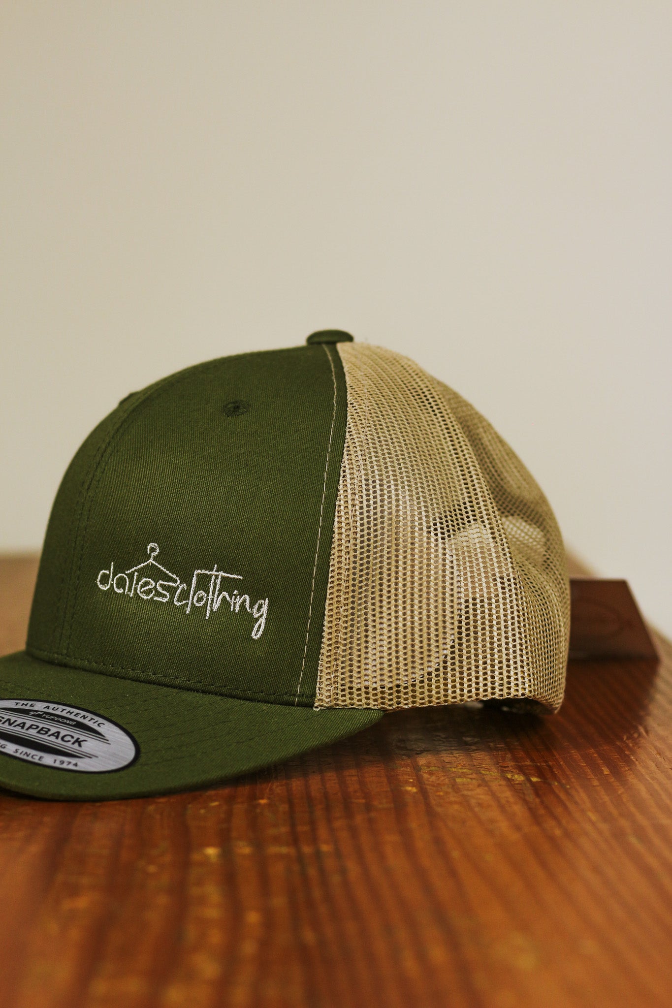 Green & Tan Dales Clothing Hat