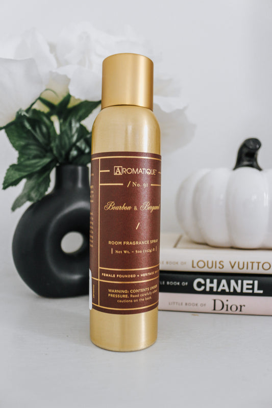 Bourbon & Bergamot 5oz Aerosol Room Spray