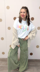 First Chilly Day Women's Olive Wide Leg Pants