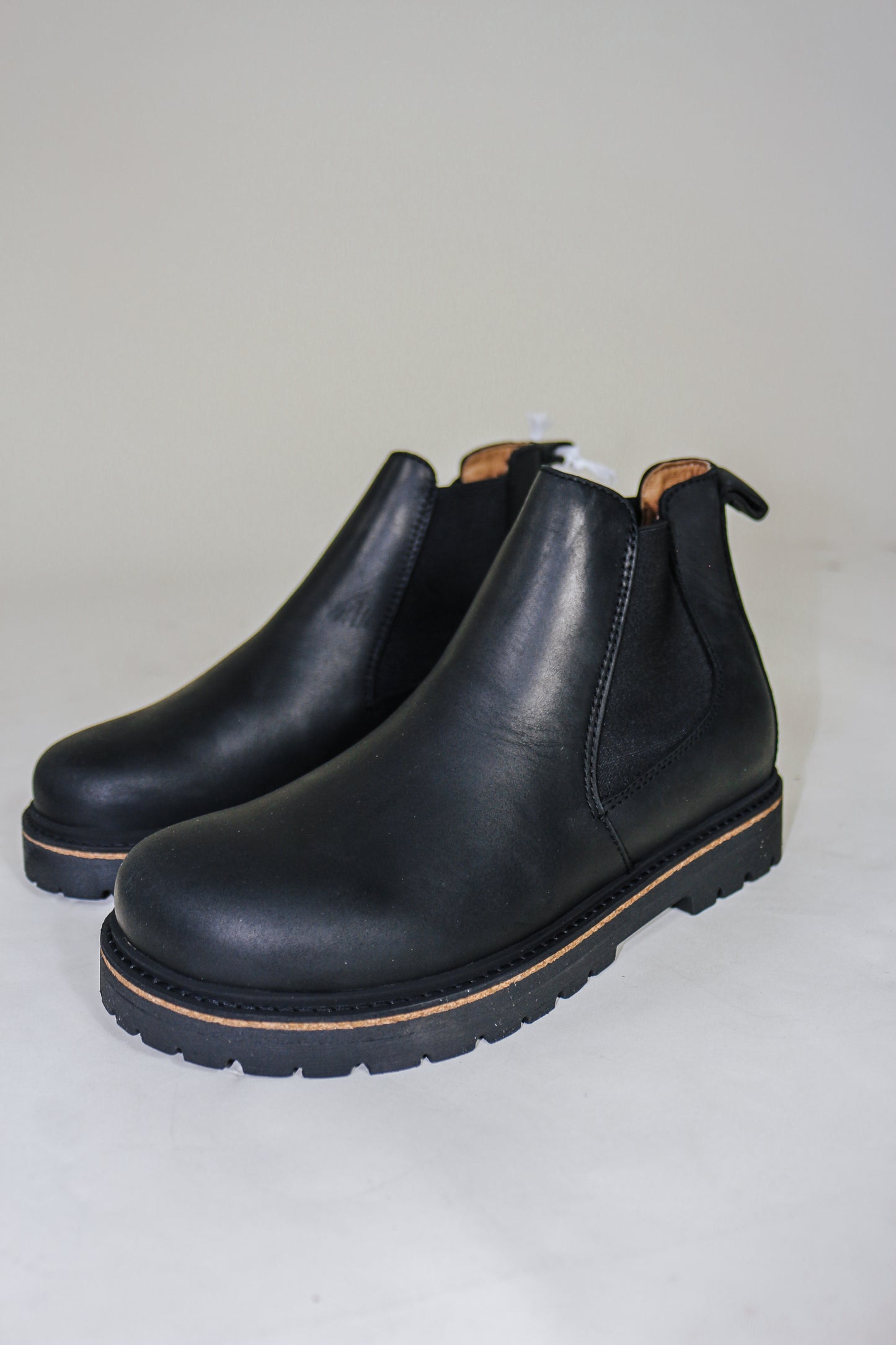Stalon Nubuck Black Leather Boots