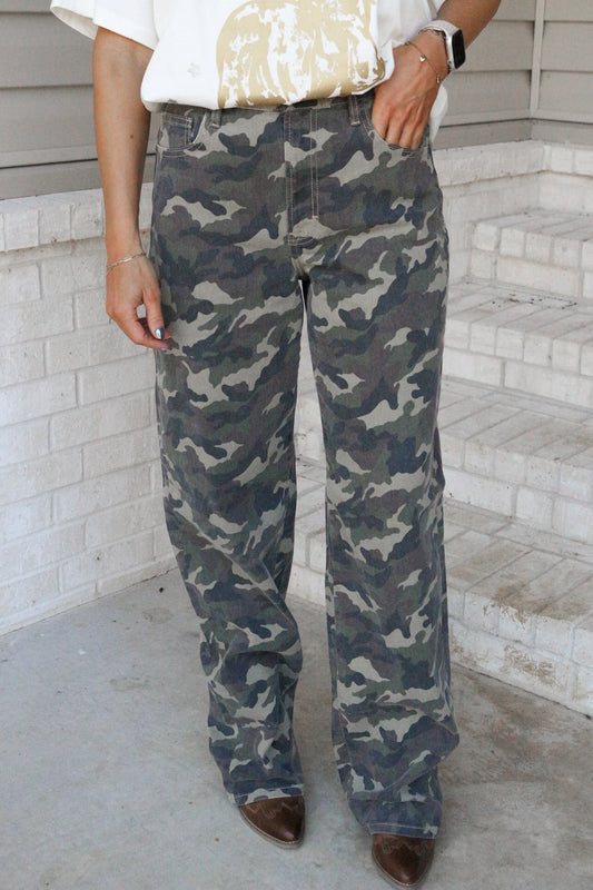 Alyx Camo Hidden Baggy Jeans