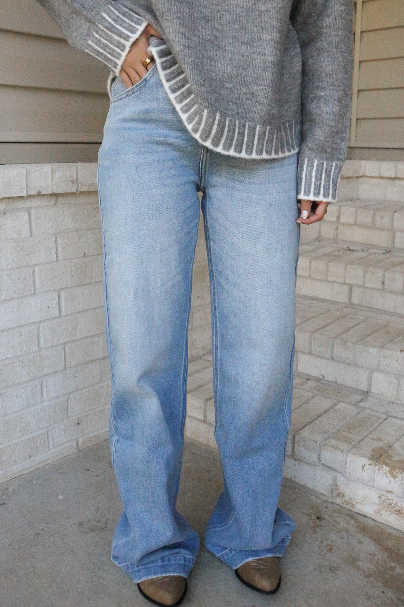 Juliany High Rise Holly Flare KanCan Jeans