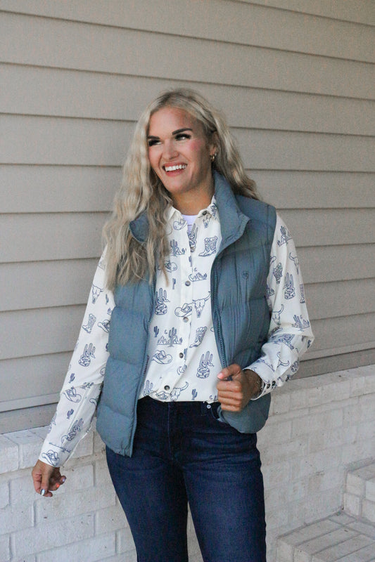 Ariat Steel Sage UltraPuff Down Vest