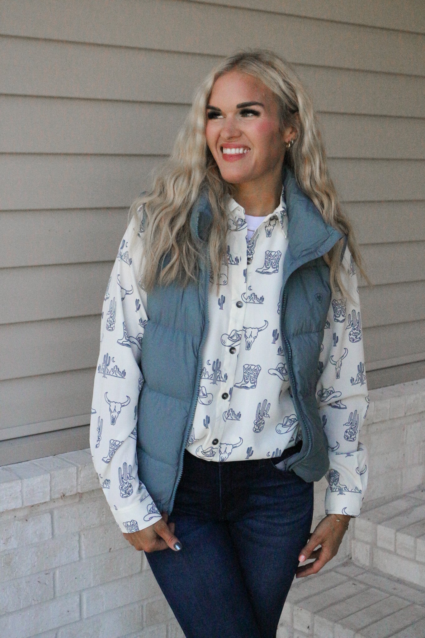 Ariat Deserted Print Homestyle Shirt