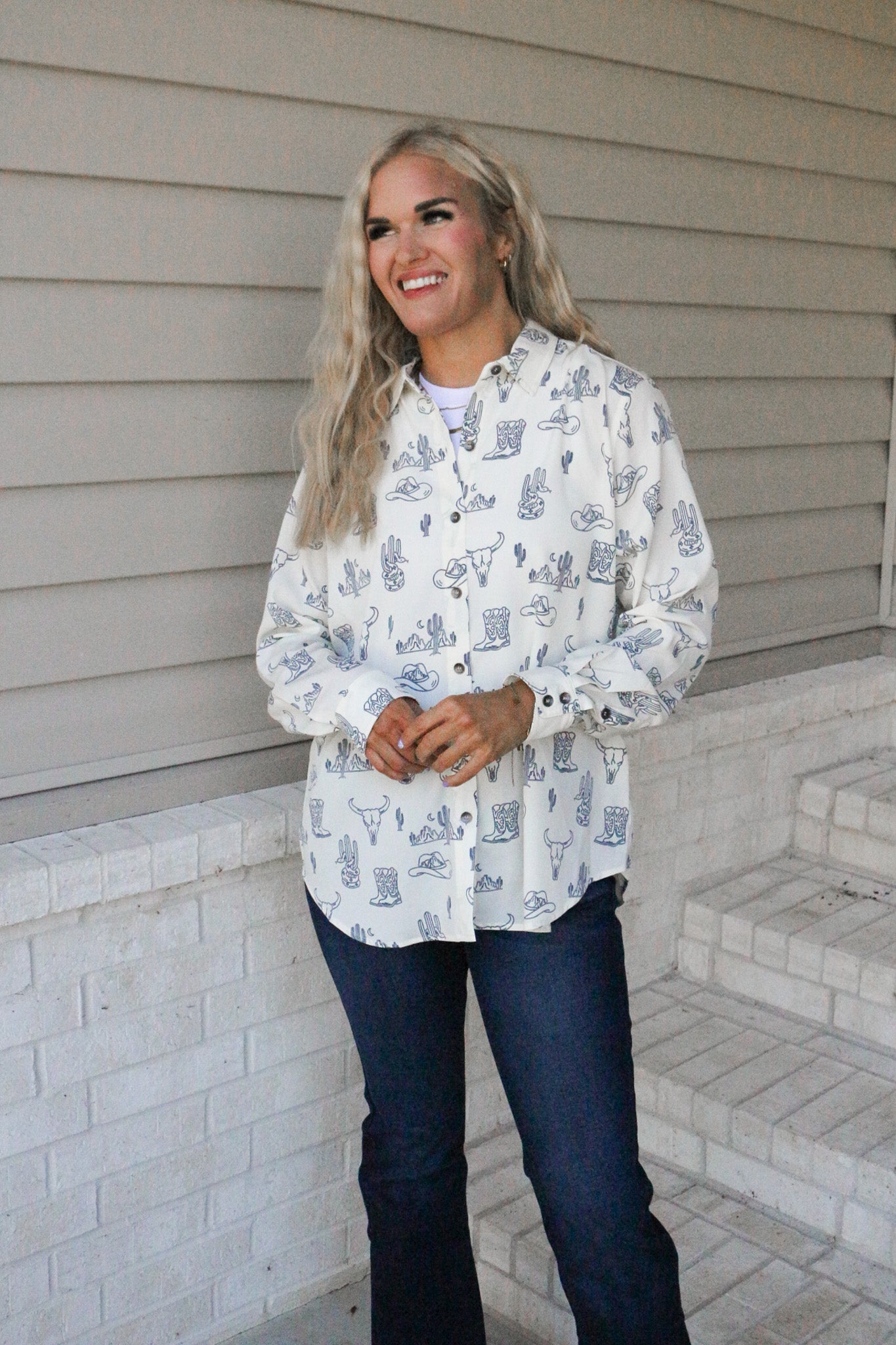 Ariat Deserted Print Homestyle Shirt