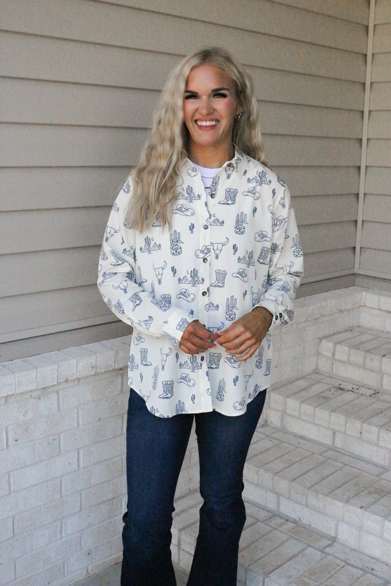Ariat Deserted Print Homestyle Shirt