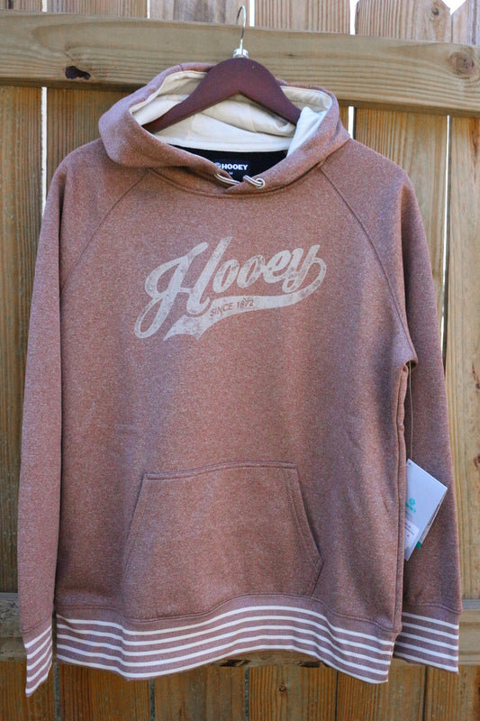 Hooey Legendary Polar Fleece Brown Hoodie