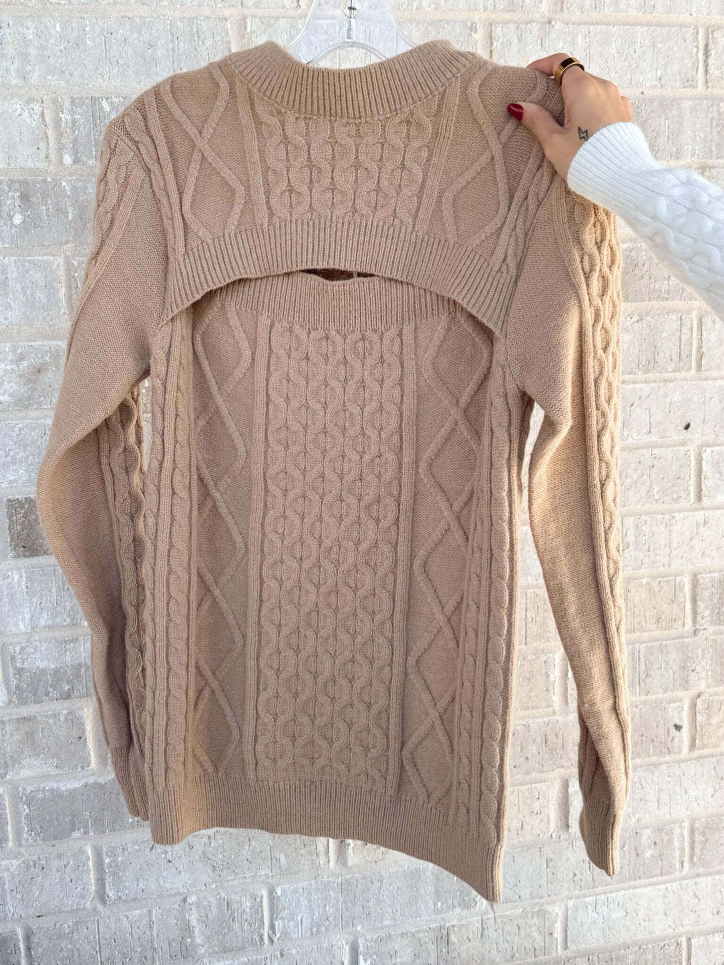 Small Town Talk Knit Sweater - 2 Colors
