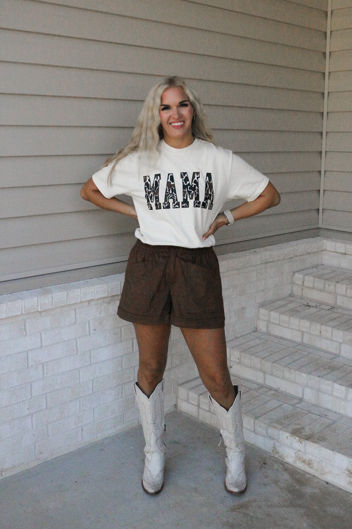 Own The Office Chocolate Suede Shorts