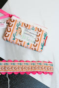 Simply Southern lace ID wallet keychain, shown in one of several available prints