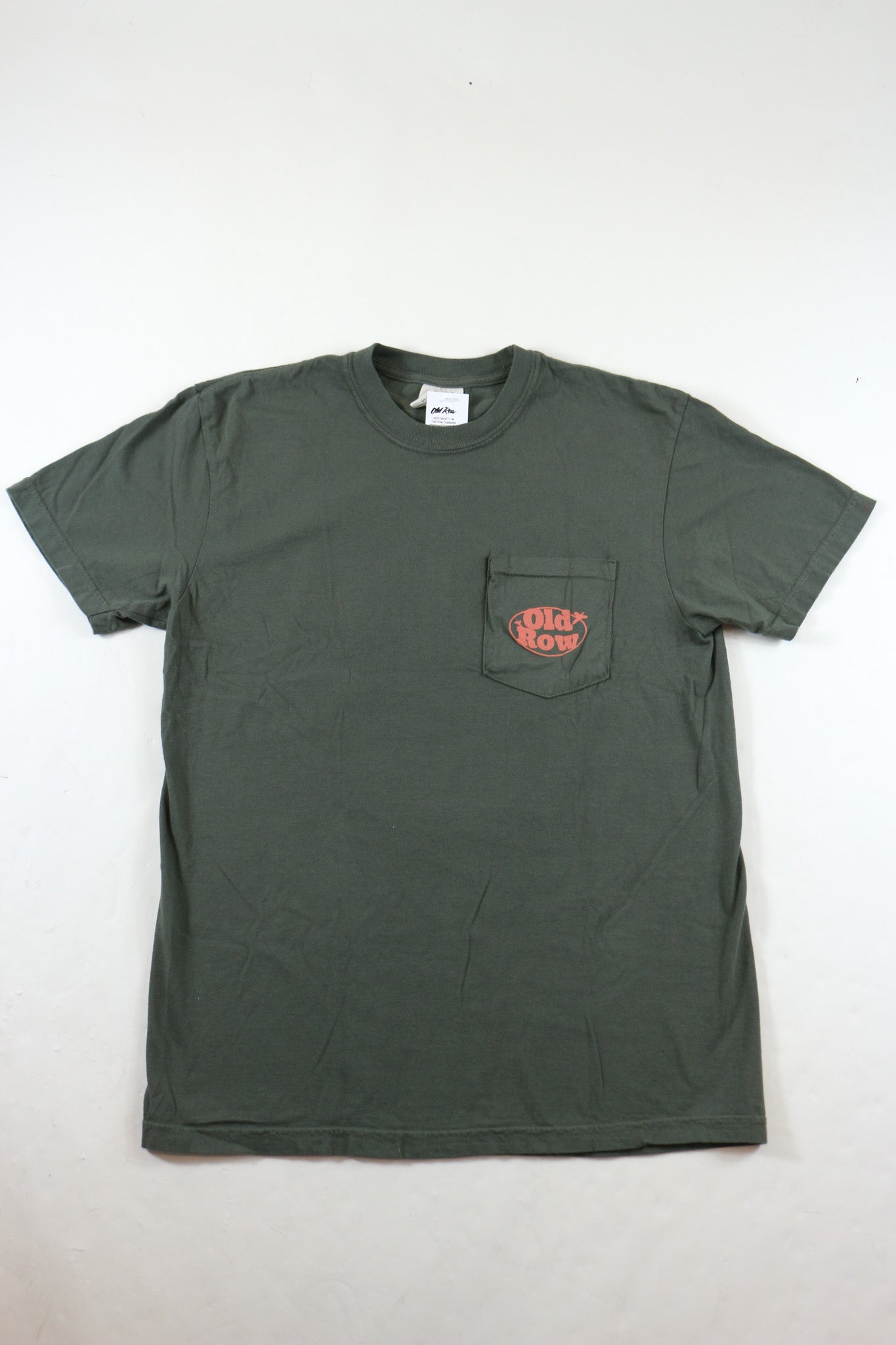 Men's Old Row Dark Green Pheasant Pocket Tee