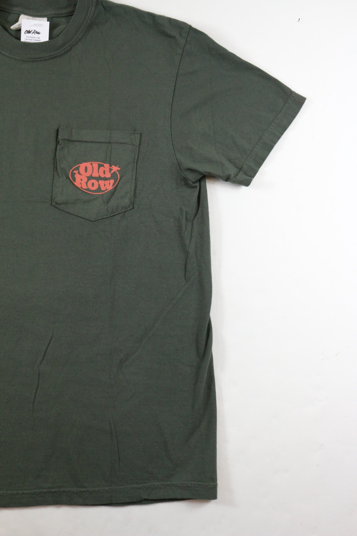 Men's Old Row Dark Green Pheasant Pocket Tee