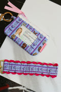 Simply Southern lace ID wallet keychain, shown in one of several available prints