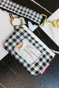 Simply Southern lace ID wallet keychain, shown in one of several available prints