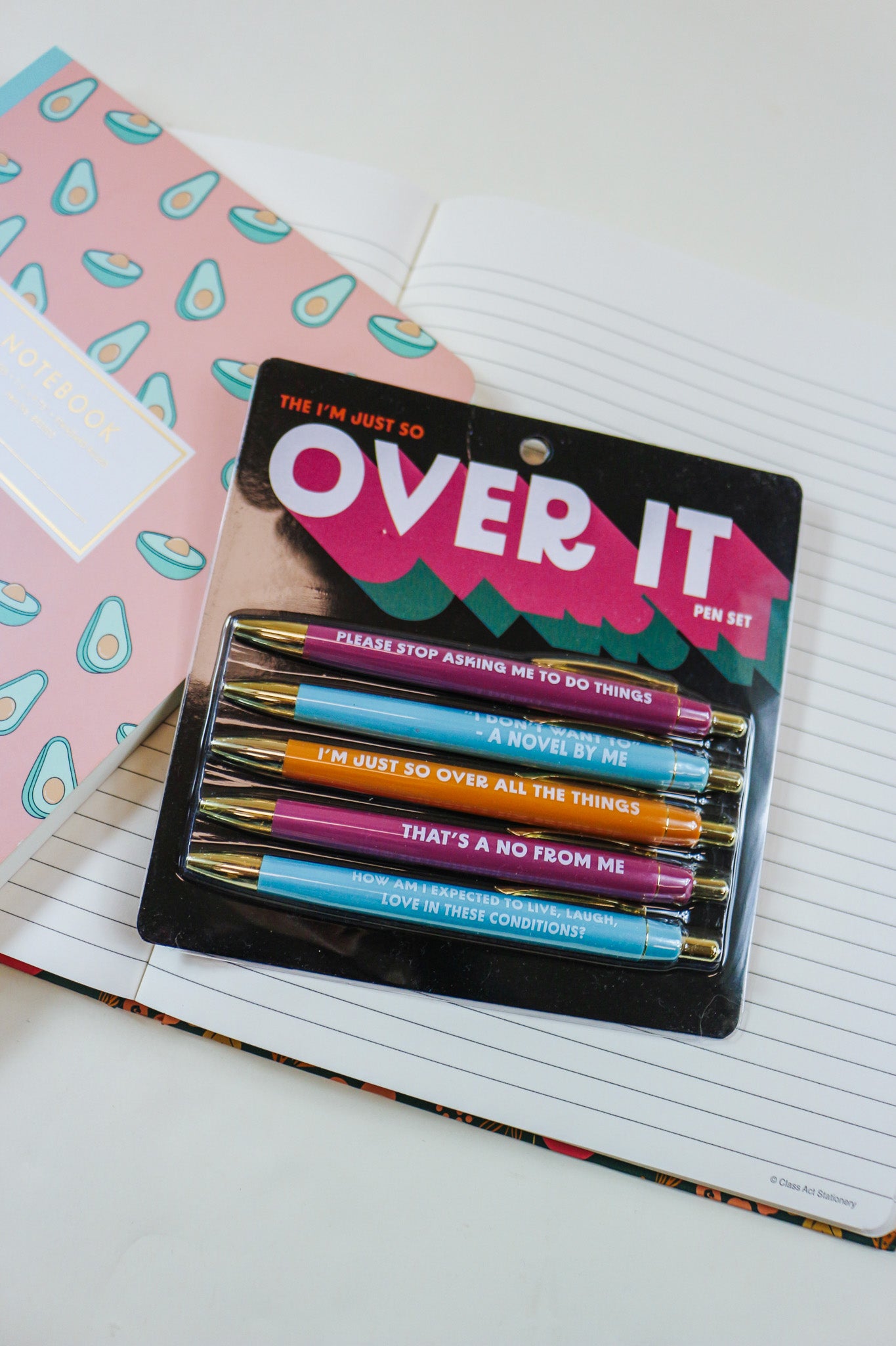 Over It 5 Pack Pen Set