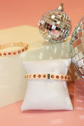Water Resistant Billie Beaded Bracelet -Multiple Colors