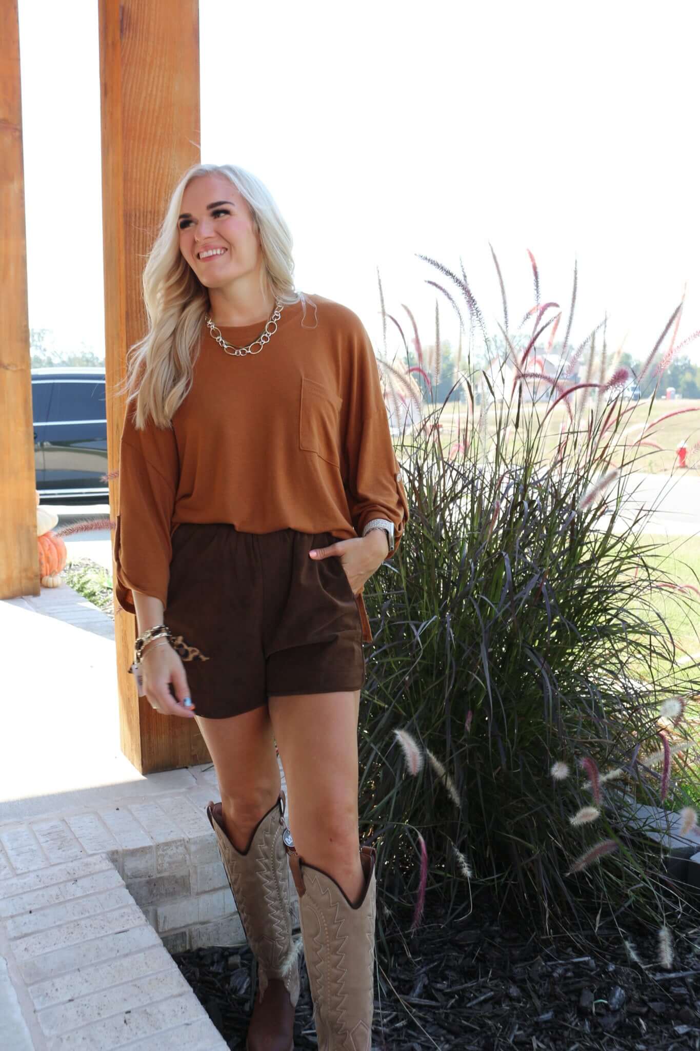 To The End Of Time Chestnut Top