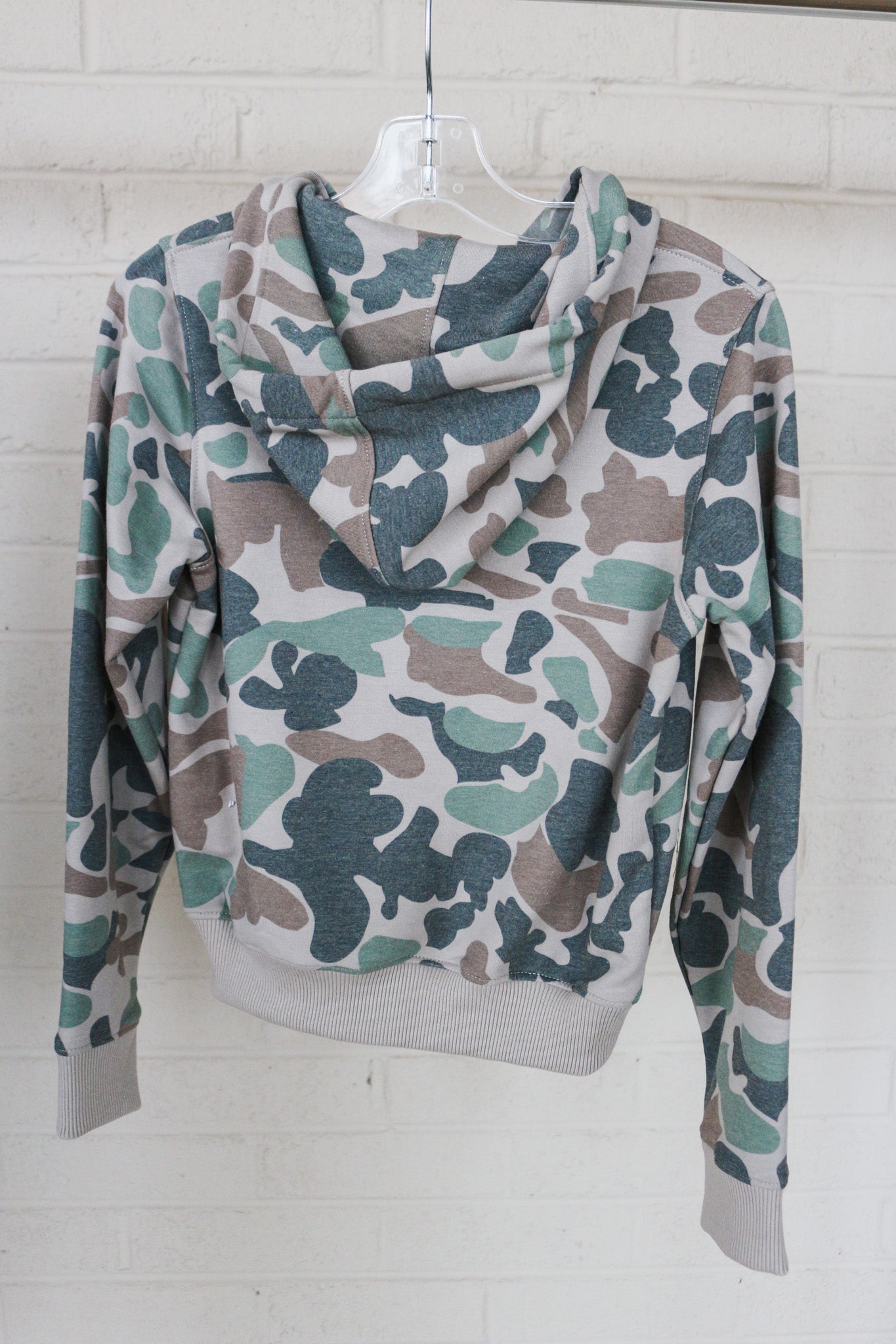 Youth Boys Camo Coastal Cotton Hoodie