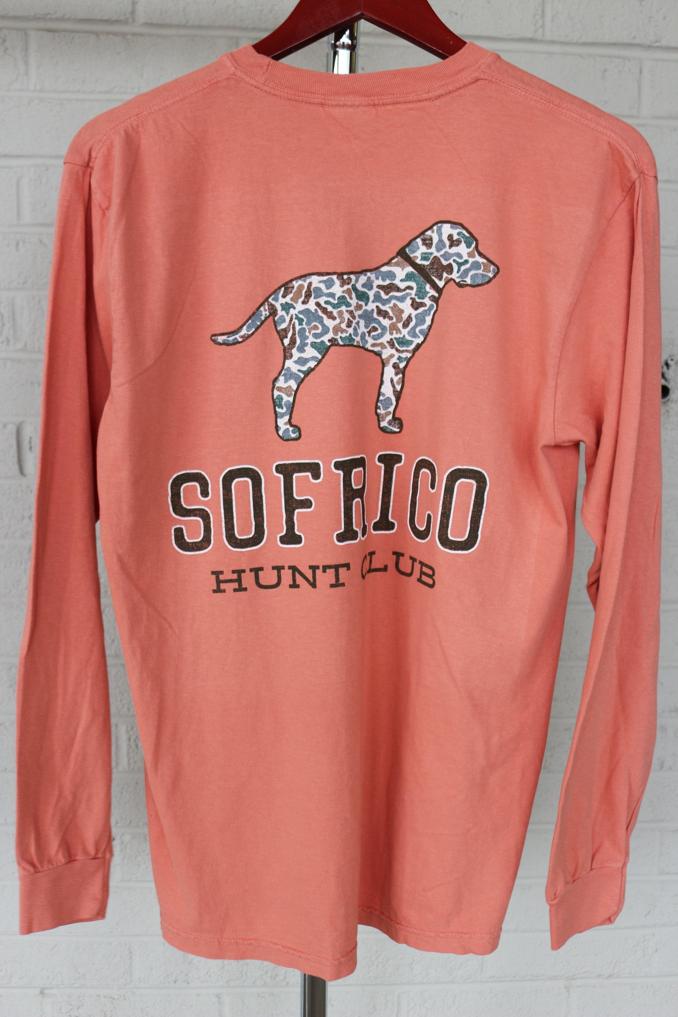 Men's Terracotta Camo Hound Tee