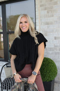 Sideline Style Turtle Neck Sweater