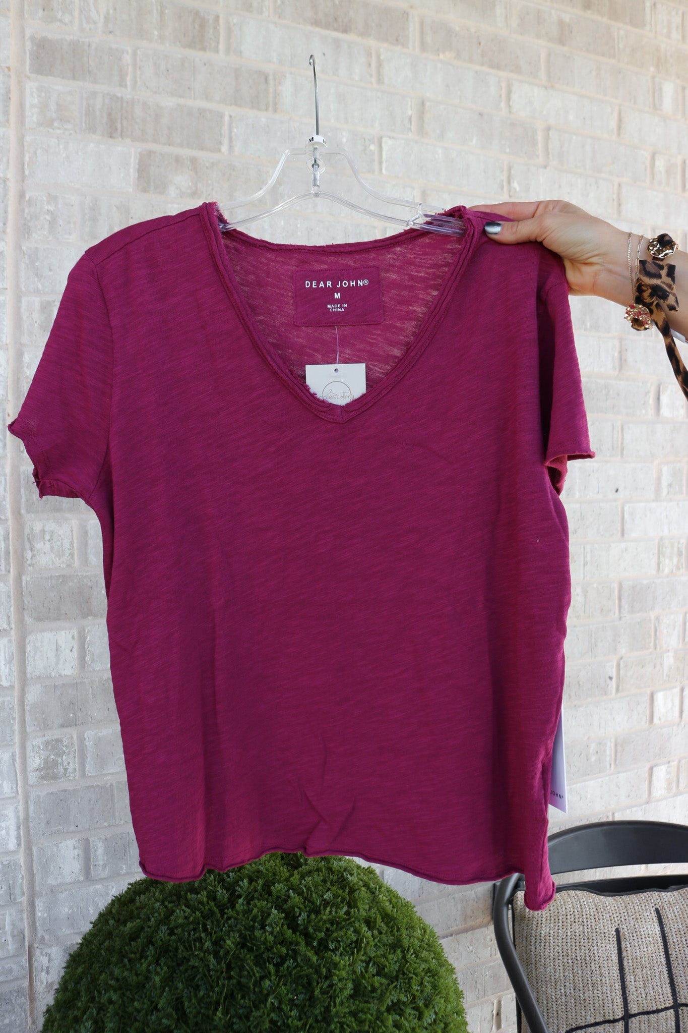 Vanya Short Sleeve Solid Tee -Multiple Colors