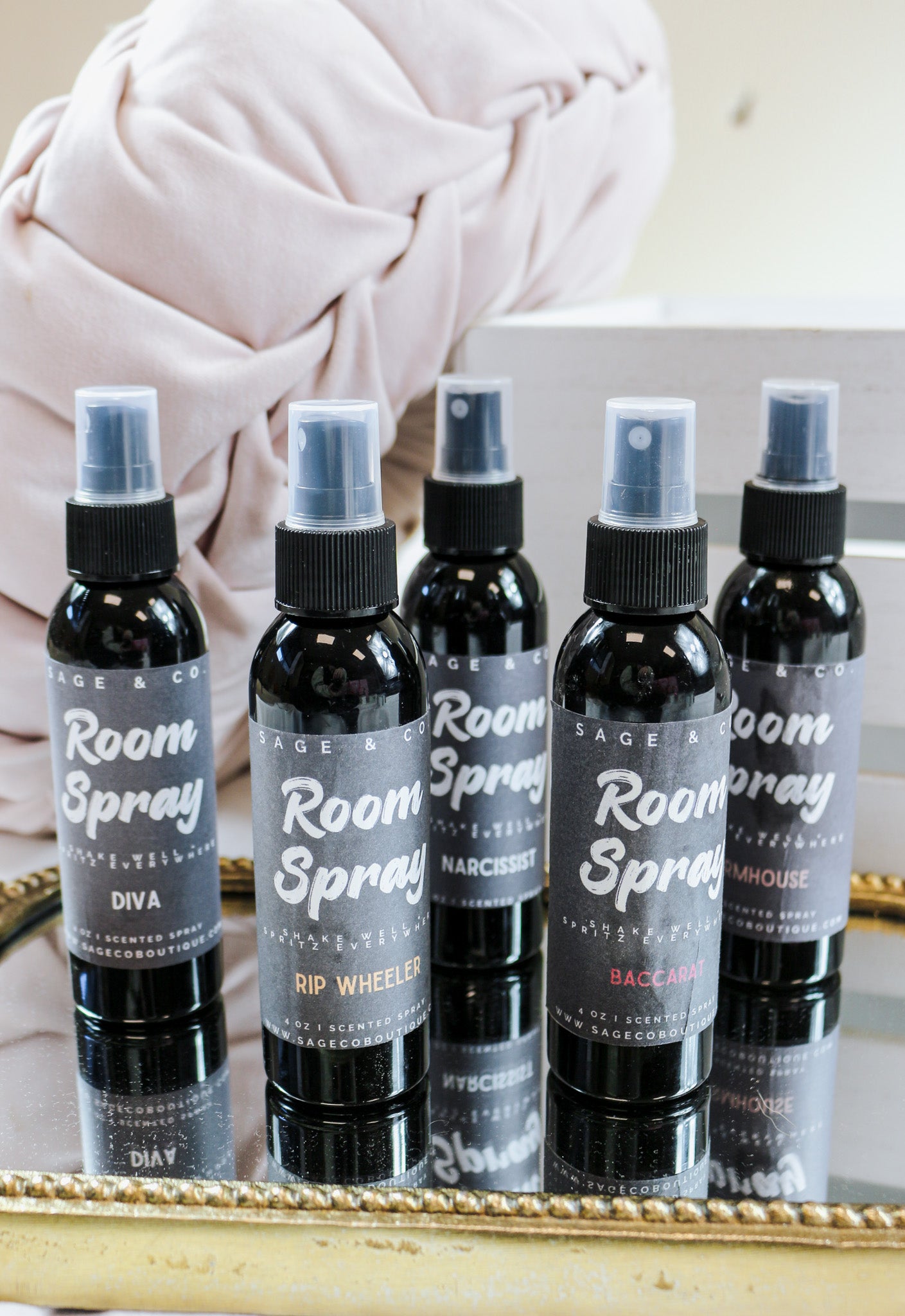 Sage & Co Room Spray -5 Scents